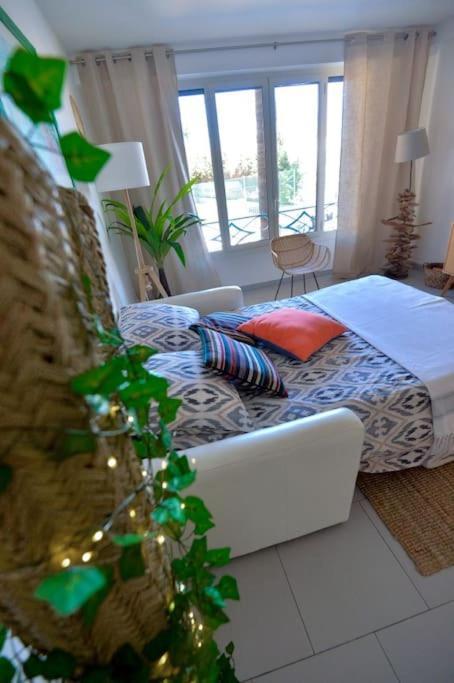 Beau 2P, Tres Equipe, Localisation Parfaite/Ac Apartment Вилафранк-сюр-Мер Екстериор снимка